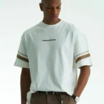 Ivory muse evolution unisex oversized μπλούζα μπροστινή όψη