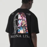 Μαύρο muse mona vision unisex oversized μπλούζα πίσω όψη